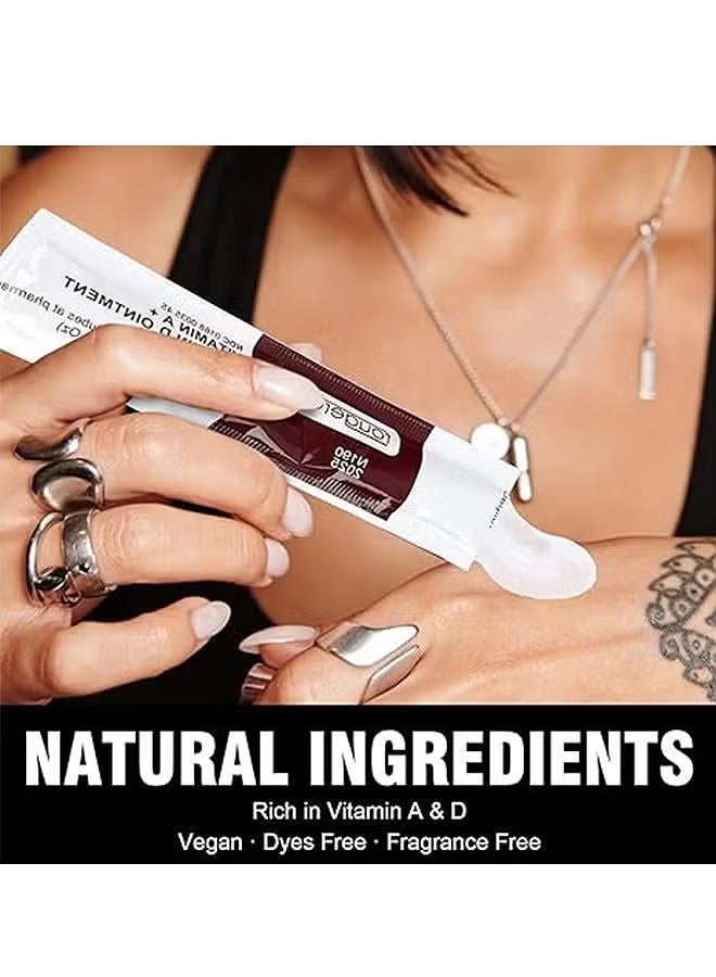 فوجيرا 50PCS الوشم ندبة إصلاح هلام، Microblading مرهم الرعاية اللاحقة فيتامين أ و د المضادة للالتهابات مكافحة ندبة الوشم كريم الرعاية اللاحقة للمكياج Microblading والوشم شفاء الفن الوشم الإمدادات - Image 3